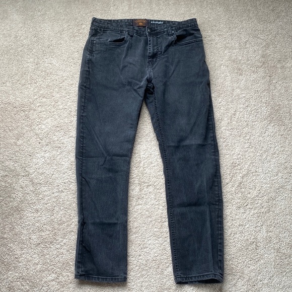 Copper Oak Slim Straight 34X32 Black - Picture 1 of 7